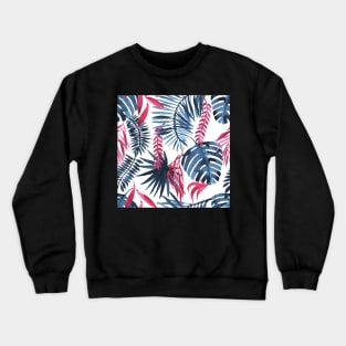 Tropical Background Crewneck Sweatshirt